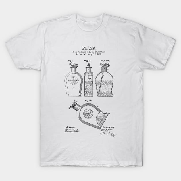 FLASK poster T-Shirt by Dennson Creative